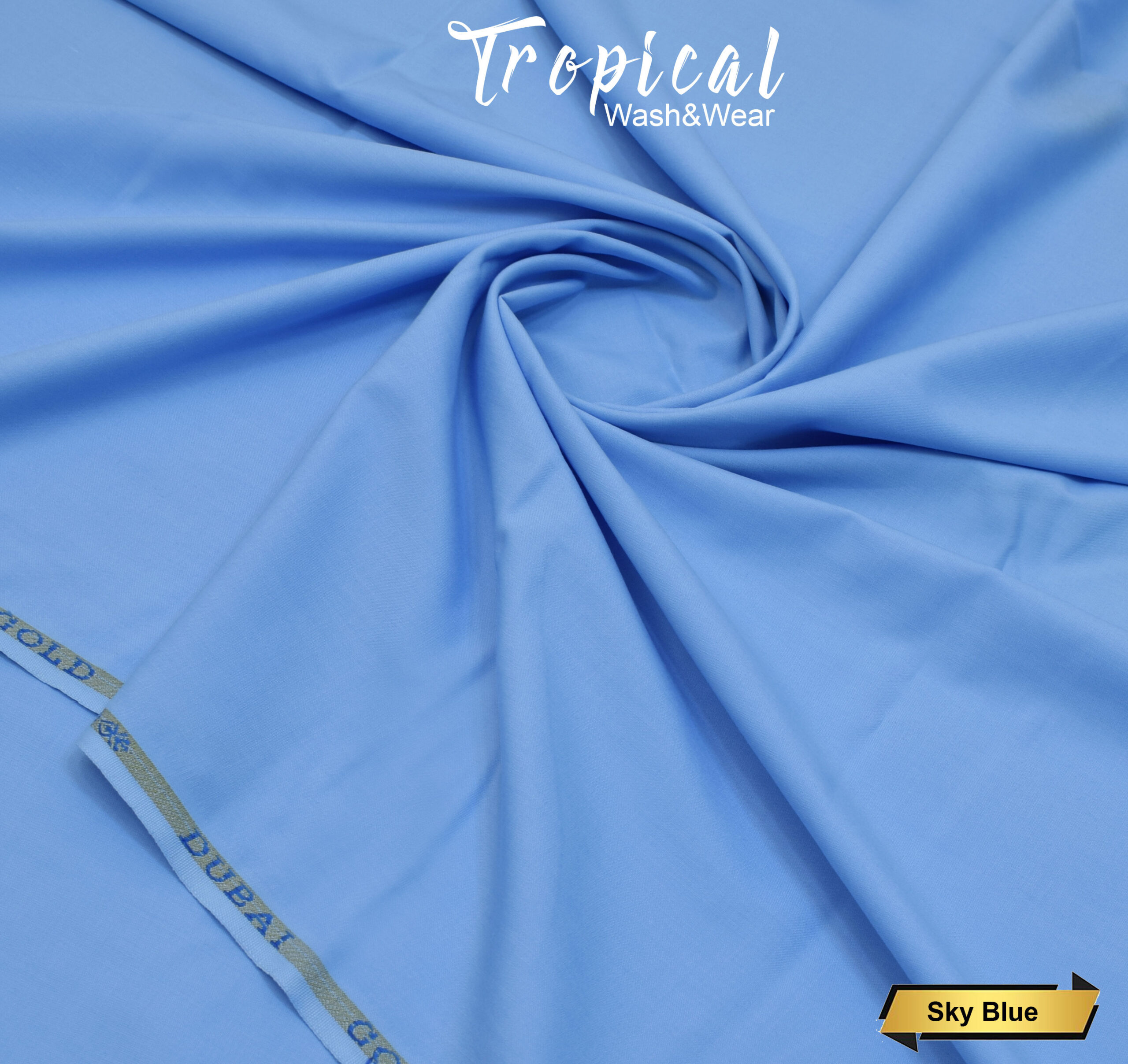 Premium Wash & Wear - Sky Blue