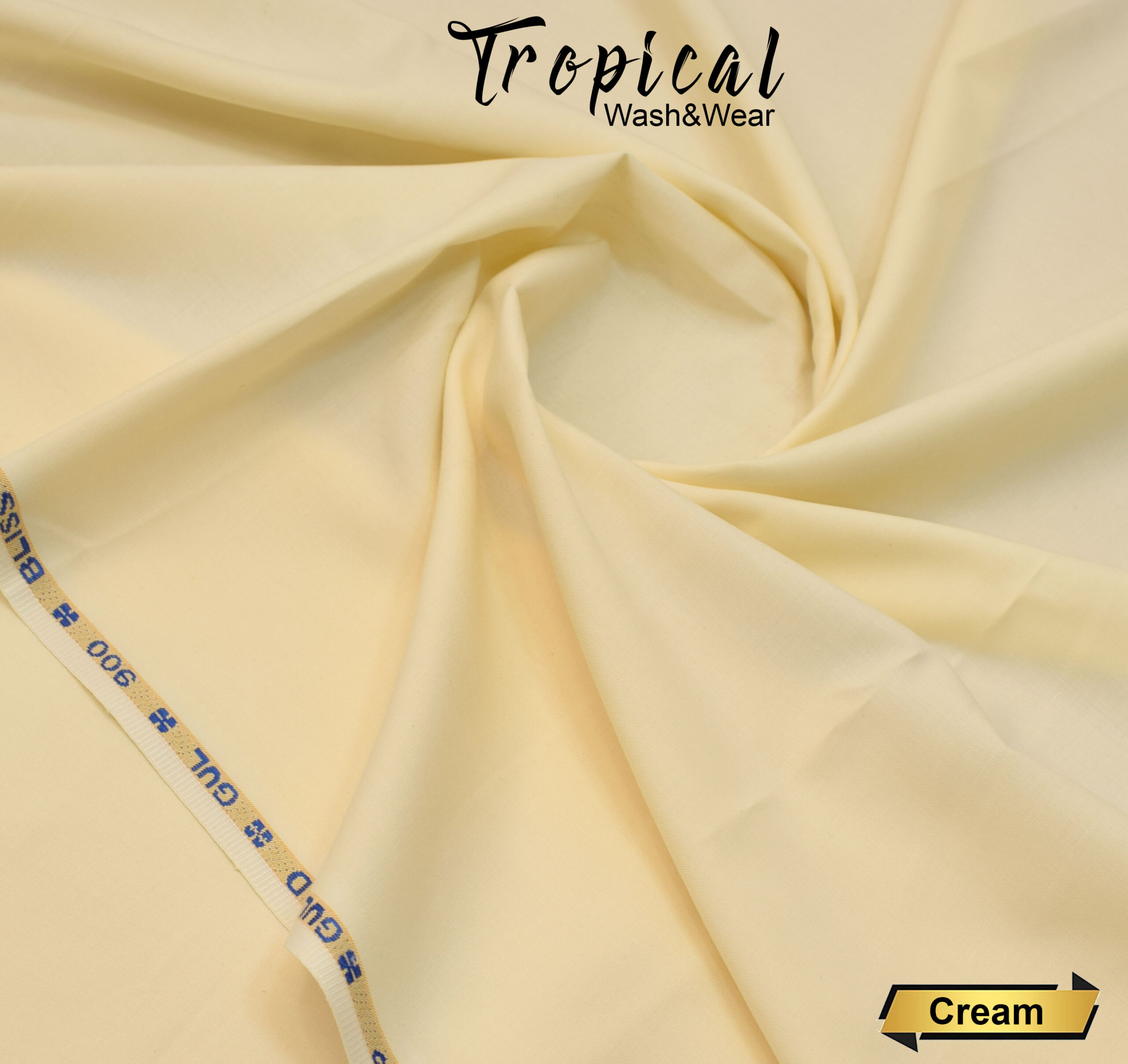 Premium Wash & Wear - Cream